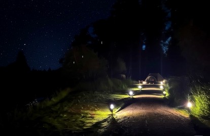 Romantic Luxury Glamping Tent with Riverfront Views near Sandpoint, Idaho - Sandpoint, Idaho - glamping.directory