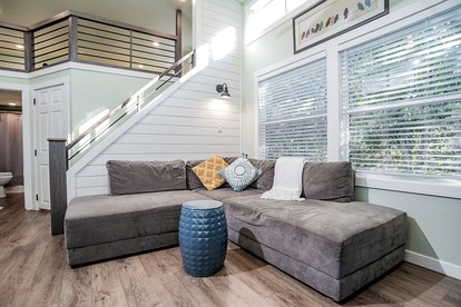 Riverfront Tiny House with Fire Pit in Seguin, Texas - Seguin, Texas - glamping.directory