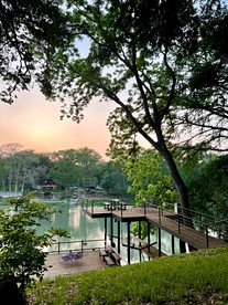 Riverfront Tiny House with Fire Pit in Seguin, Texas - glamping.directory