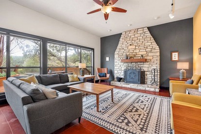 Spacious Hill Country Home Along the Banks of Smith Creek - Wimberley, Texas - glamping.directory