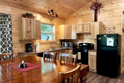 Tranquil Glamping Mountain Getaway: Beautiful Cabin by a Lake in the Adirondack Park in Eagle Bay, New York - Eagle Bay, New York - glamping.directory