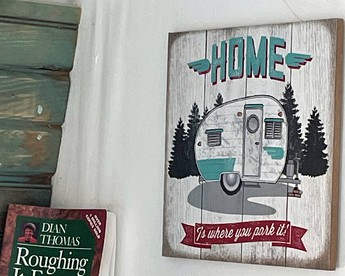 Marble Falls Retro Caravan Glamping: Your Vintage Getaway Awaits - Marble Falls, Texas - glamping.directory