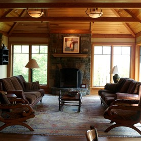 Green Mountains Cabin Rental with Attached Tree House in Vermont - Chittenden, Vermont - glamping.directory