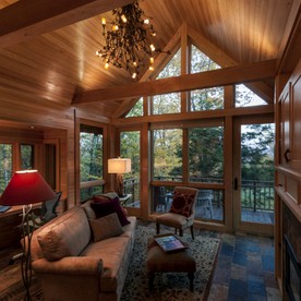 Green Mountains Cabin Rental with Attached Tree House in Vermont - Chittenden, Vermont - glamping.directory