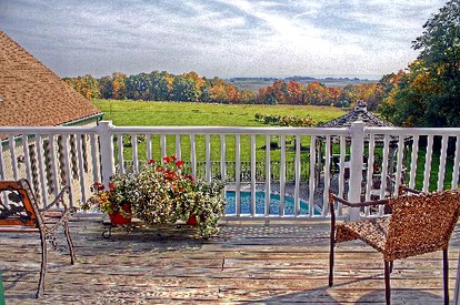 Romantic Bed and Breakfast Rooms in Wine Country Finger Lakes, New York - Penn Yan, New York - glamping.directory