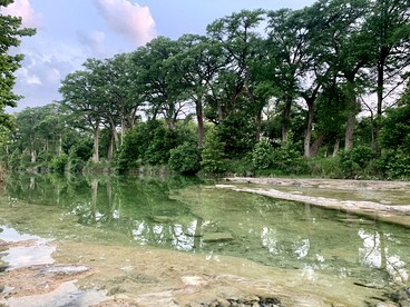 Riverfront Ranch Cottage for a Getaway to the Blanco River in Wimberley, Texas - Wimberley, Texas - glamping.directory