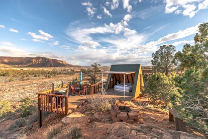 Magical Eco-Cabin for Glamping Getaways near Zion National Park and Hurricane - Hildale, Utah - glamping.directory