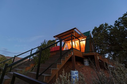 Magical Eco-Cabin for Glamping Getaways near Zion National Park and Hurricane - Hildale, Utah - glamping.directory