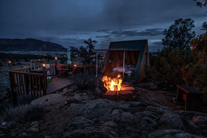 Magical Eco-Cabin for Glamping Getaways near Zion National Park and Hurricane - Hildale, Utah - glamping.directory