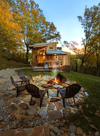 Magical Tennessee Tiny House with a Rooftop Deck - Maryville, Tennessee - glamping.directory