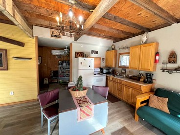 Two-Story Cabin Rental for Large Groups along Hamilton Creek in Marble Falls, Texas - glamping.directory