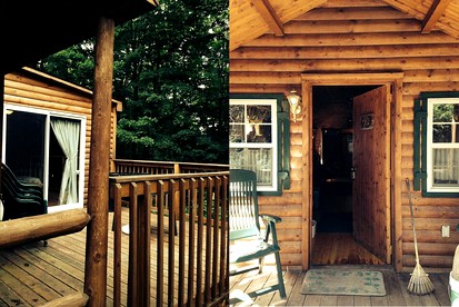 Romantic Cabin Rental with Wi-Fi near Lake Ontario in Sackets Harbor, New York - Sackets Harbor, New York - glamping.directory