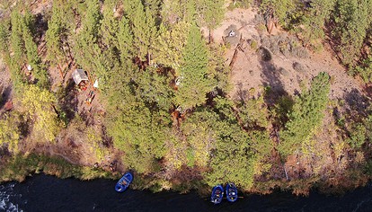 Luxury Two-Day Tent Camping Package on Rafting Resort in Ashland, Oregon - Ashland, Oregon - glamping.directory