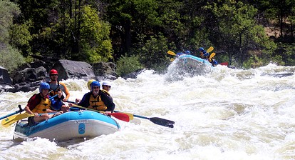Luxury Two-Day Tent Camping Package on Rafting Resort in Ashland, Oregon - Ashland, Oregon - glamping.directory