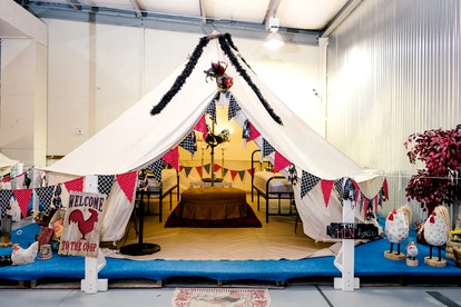 Romantic Bell Tent for a Couples' Getaway near Schulenburg, Texas - glamping.directory