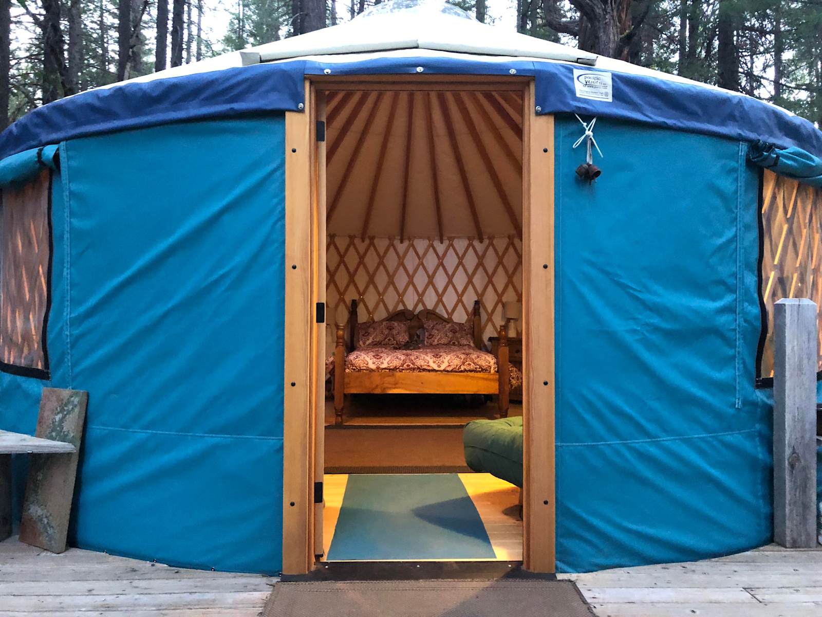 Butterfly Valley Yurt - Quincy, California - glamping.directory