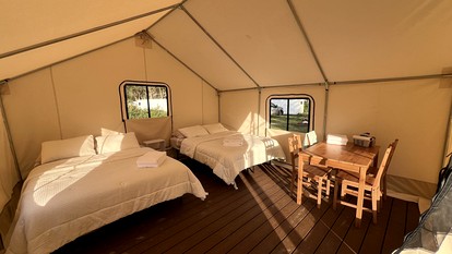 Luxurious Glamping Tent near Jedediah Smith Redwoods State Park, California - Klamath, California - glamping.directory