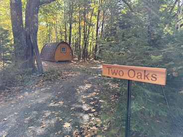 Stunning Two Oaks Pod Surrounded by Trees for an Amazing Couples Retreat near Washburn, Wisconsin - Washburn, Wisconsin - glamping.directory