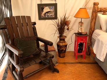 Pet-Friendly Safari Tent Glamping in Swan Valley, Idaho near Jackson Hole - Irwin, Idaho - glamping.directory