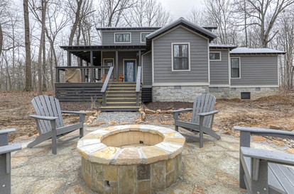 Embrace Nature in this Cozy Cabin with Fire Pit in Monteagle, Tennessee - glamping.directory