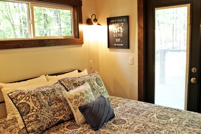Embrace Nature in this Cozy Cabin with Fire Pit in Monteagle, Tennessee - Monteagle, Tennessee - glamping.directory