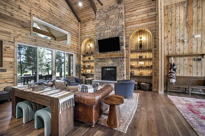 Designed Rental with Awesome Indoor Spaces in Idaho - Island Park, Idaho - glamping.directory