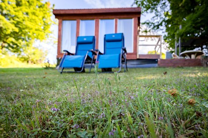 Cozy Tiny House Glamping Rental in New York with Views of the Catskills - glamping.directory