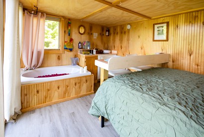 Cozy Tiny House Glamping Rental in New York with Views of the Catskills - Preston Hollow, New York - glamping.directory