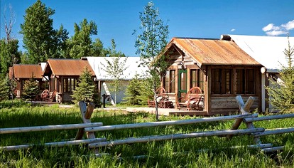 Luxury Canvas Cabins with Hot Tub near Philipsburg, Montana - Philipsburg, Montana - glamping.directory