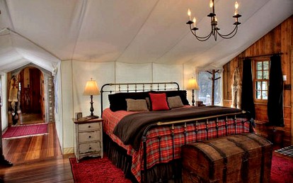 Luxury Canvas Cabins with Hot Tub near Philipsburg, Montana - Philipsburg, Montana - glamping.directory