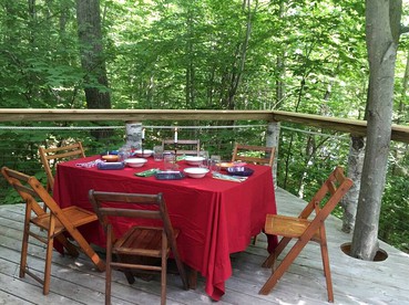 Floating Island Cabin in Monmouth, ME - Monmouth, Maine - glamping.directory