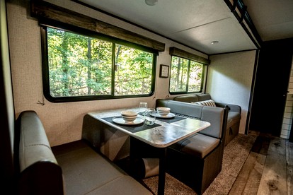 Modern Caravan for Fun Weekend Trips from New York - Dushore, Pennsylvania - glamping.directory