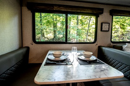 Modern Caravan for Fun Weekend Trips from New York - Dushore, Pennsylvania - glamping.directory