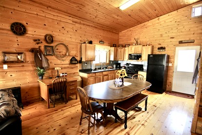 Rustic Cabin Rental with Porch at Foot of Abajo Mountains near Moab, Utah - Monticello, Utah - glamping.directory