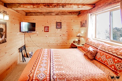 Rustic Cabin Rental with Porch at Foot of Abajo Mountains near Moab, Utah - Monticello, Utah - glamping.directory