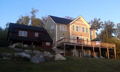Spacious Family-Friendly Luxury Cabin for Rent with Hot Tub near Stowe, Vermont - glamping.directory
