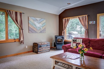 Enchanting Vermont Cabin Retreat with Hot Tub and Firelit Evenings near Magic Mountain - Londonderry, Vermont - glamping.directory