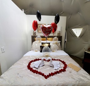 Romantic Dome Glamping in Lincolnton, Georgia, Perfect for a Couples Getaway! - glamping.directory