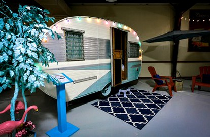 Mexican-Themed Camper for a Romantic Getaway near Smithville, Texas - Round Top, Texas - glamping.directory