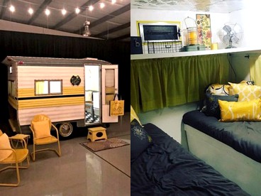 Mexican-Themed Camper for a Romantic Getaway near Smithville, Texas - Round Top, Texas - glamping.directory