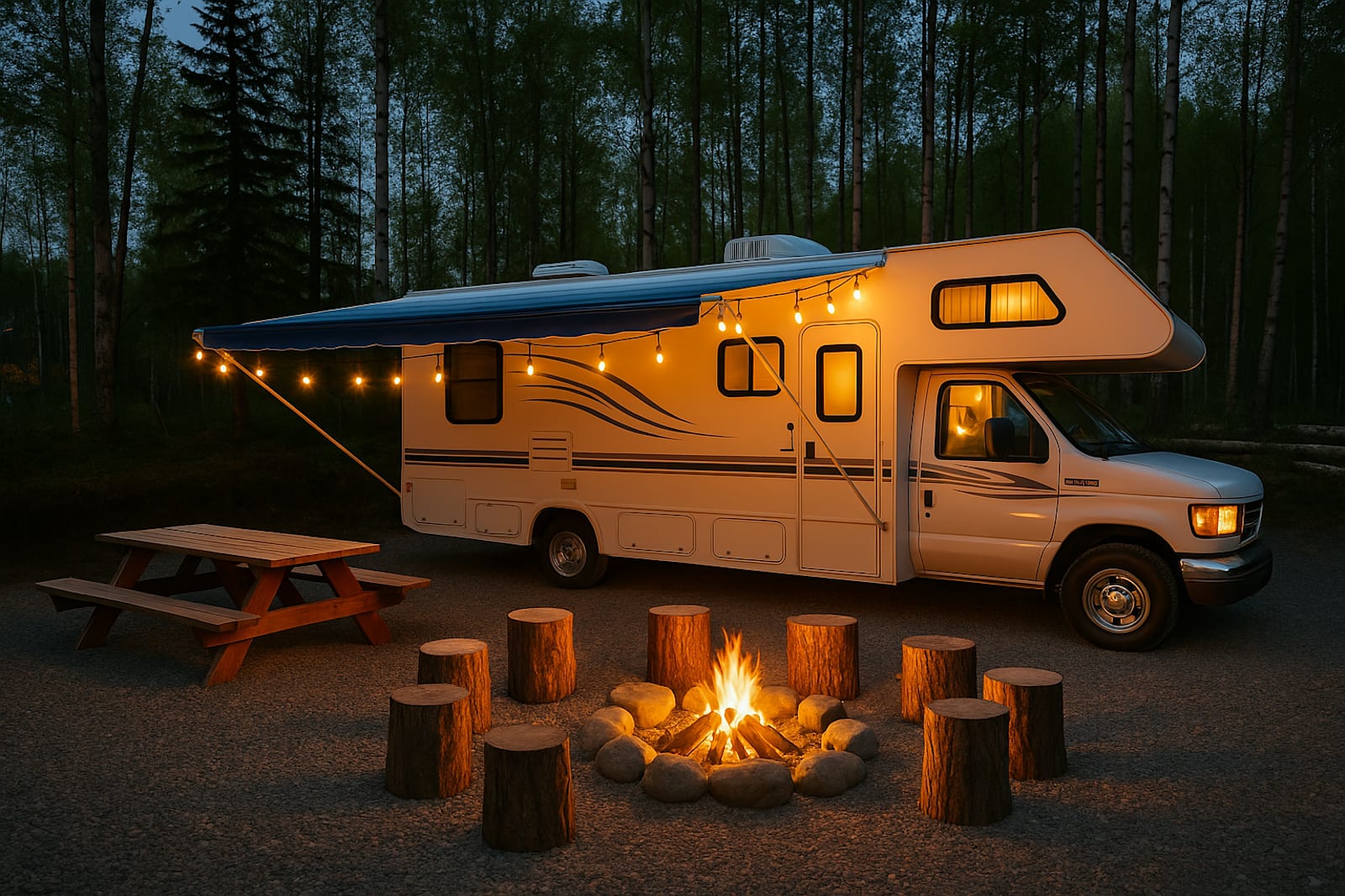Birch Forest Lakes - Houston, Alaska - glamping.directory