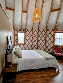 Peaceful Yurt in the Woods of Northern Wisconsin, Perfect for a Tranquil Getaway - Boulder Junction, Wisconsin - glamping.directory