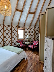 Peaceful Yurt in the Woods of Northern Wisconsin, Perfect for a Tranquil Getaway - Boulder Junction, Wisconsin - glamping.directory