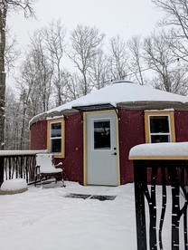 Peaceful Yurt in the Woods of Northern Wisconsin, Perfect for a Tranquil Getaway - glamping.directory