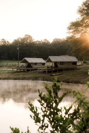 Secluded Tented Cabin Incredible for Families in South Carolina - Greenville, South Carolina - glamping.directory