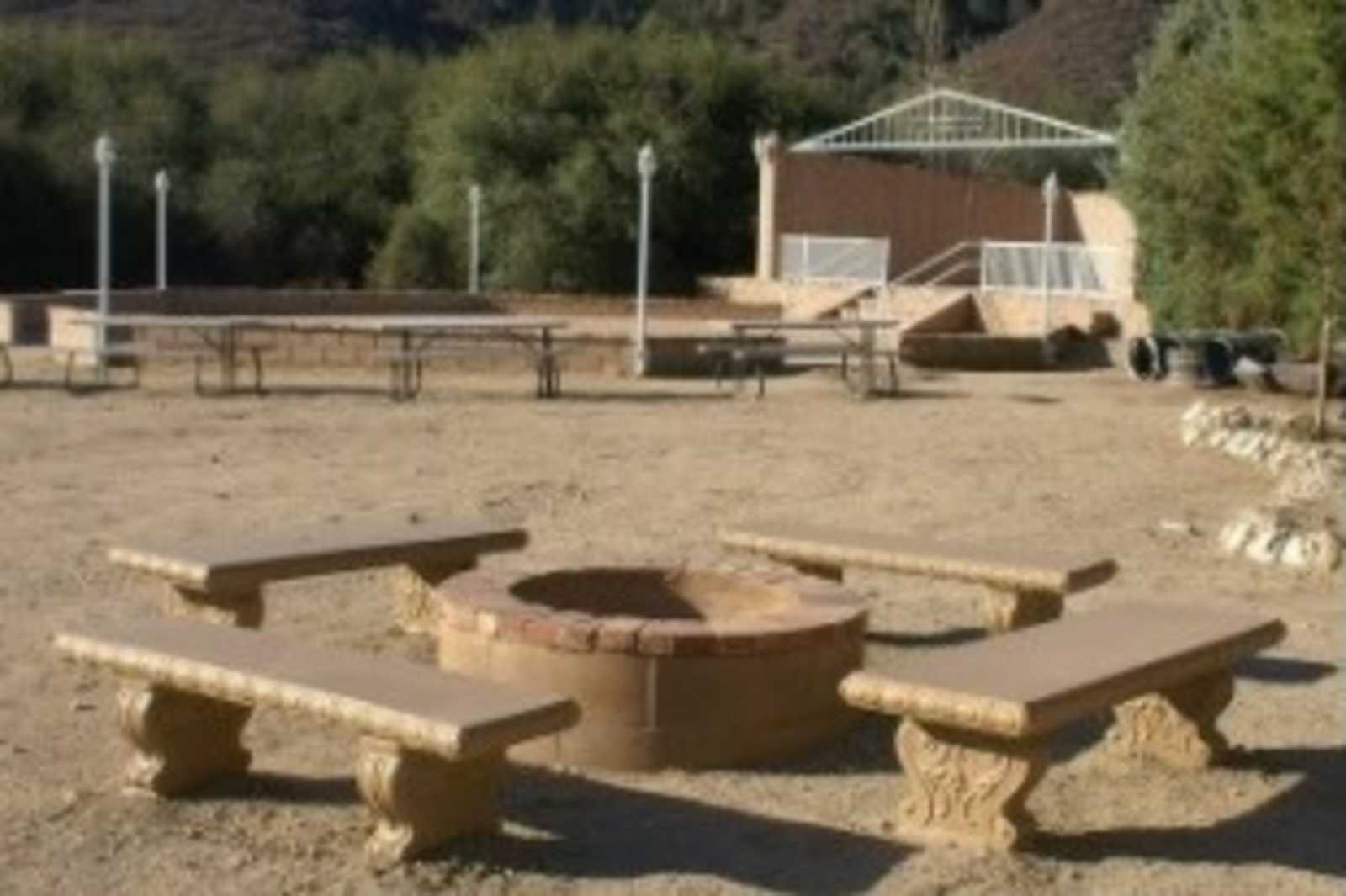 Camping @ Quail Run Ostrich Ranch - Lake Hughes, California - glamping.directory