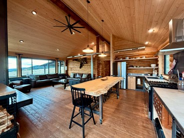 Rustic Mountain Cabin Retreat with Wrap-Around Porch & Scenic Views Near Livingston, Montana - Livingston, Montana - glamping.directory