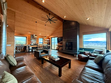 Rustic Mountain Cabin Retreat with Wrap-Around Porch & Scenic Views Near Livingston, Montana - Livingston, Montana - glamping.directory