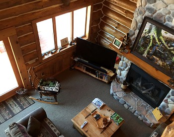 English Lake Escape -Custom Waterfront Log Cabin in Chequamegon National Forest - Mellen, Wisconsin - glamping.directory