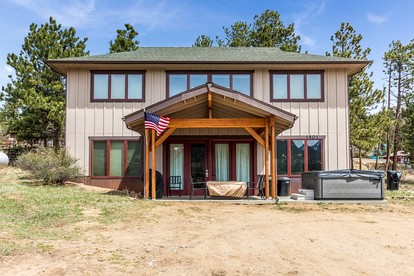Idyllic Retreat with Private Hot Tub near Rocky Mountain National Park and Estes Park, Colorado - glamping.directory